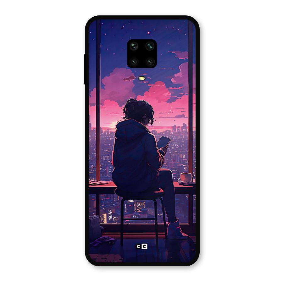 Alone Anime Metal Back Case for Redmi Note 9 Pro