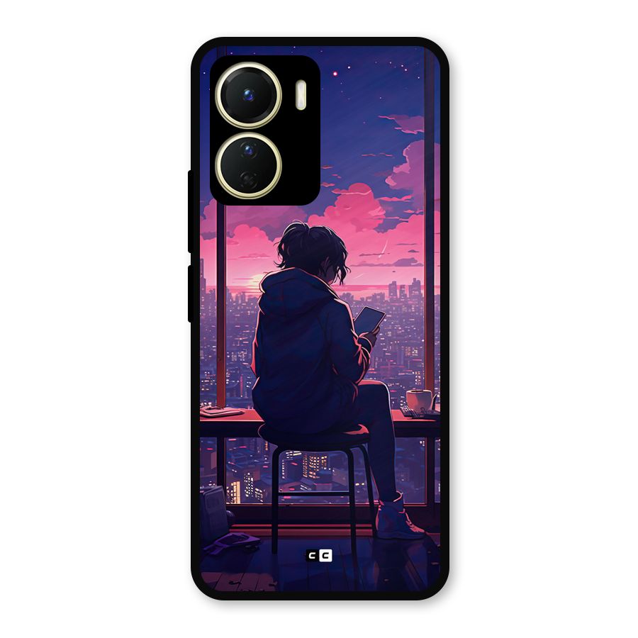 Alone Anime Metal Back Case for Vivo T2x