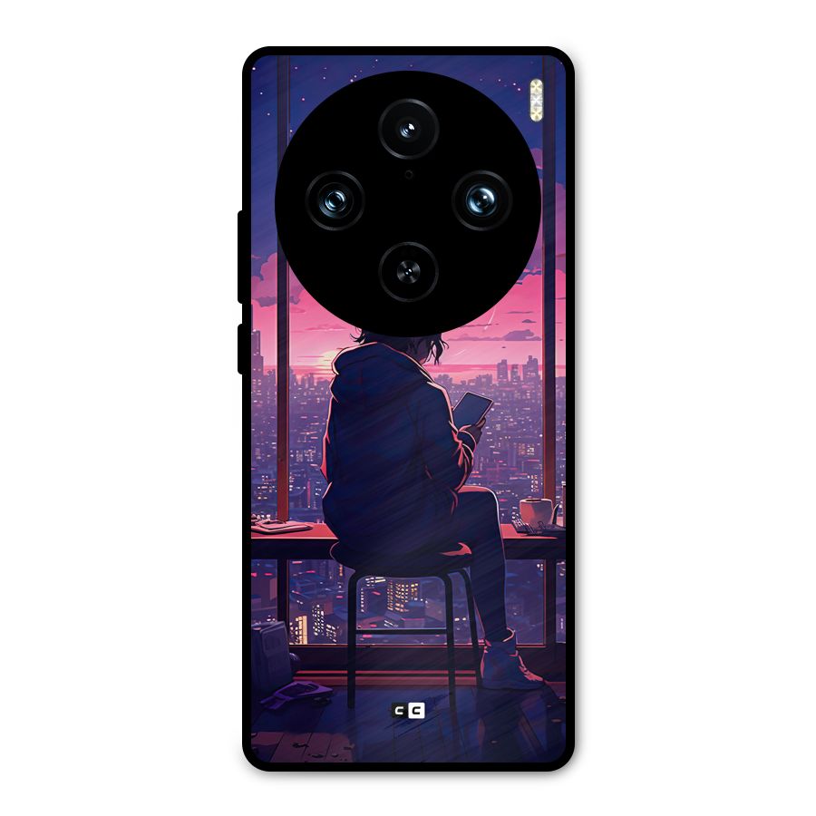 Alone Anime Metal Back Case for Vivo X100 Pro