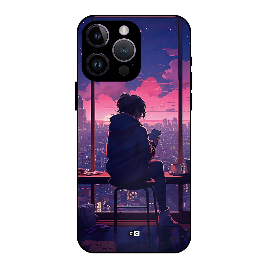 Alone Anime Metal Back Case for iPhone 14 Pro Max