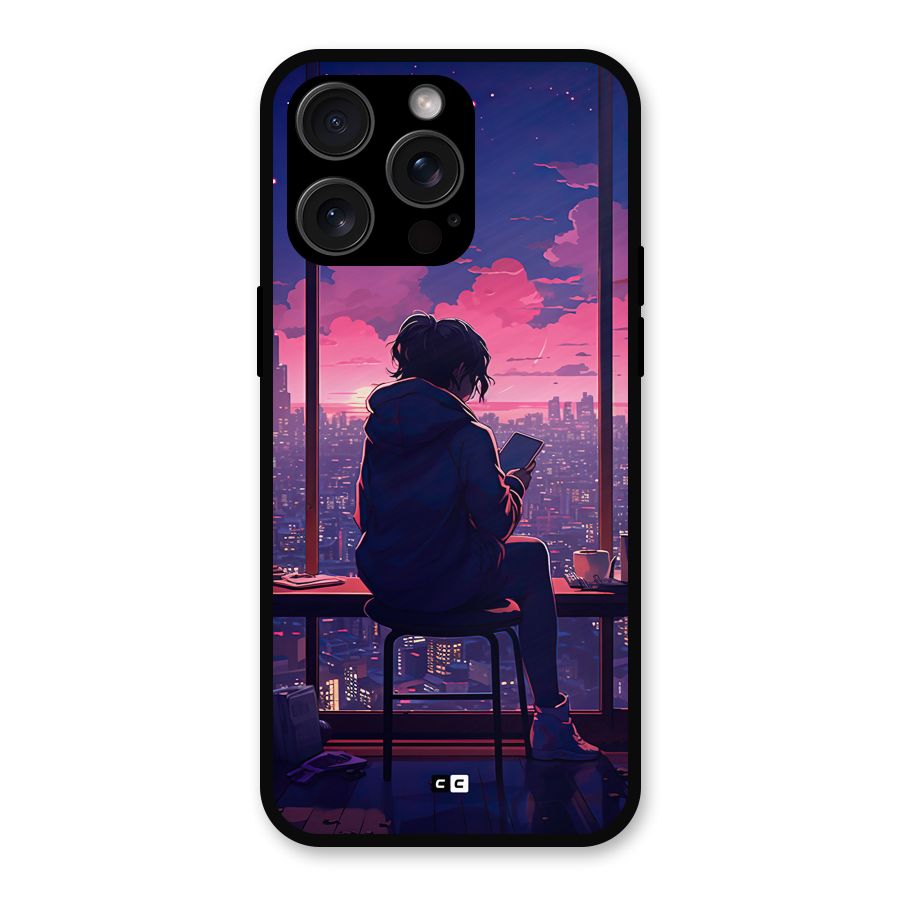 Alone Anime Metal Back Case for iPhone 15 Pro Max