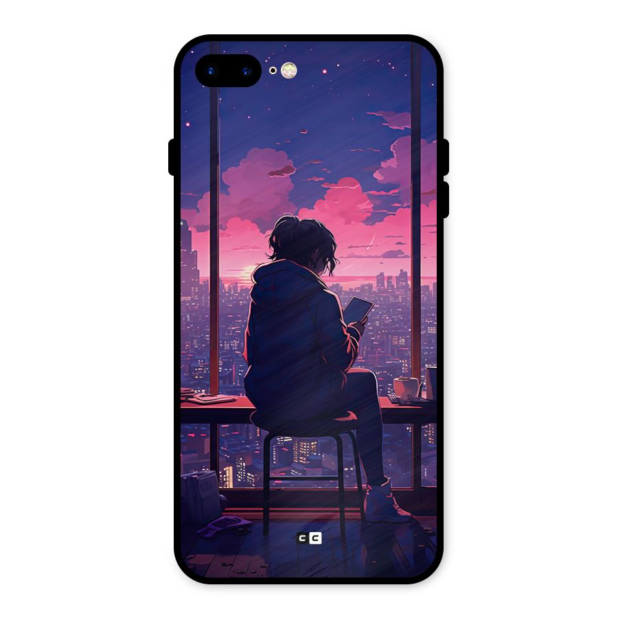 Alone Anime Metal Back Case for iPhone 8 Plus