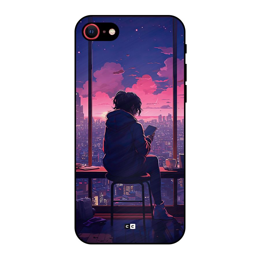 Alone Anime Metal Back Case for iPhone SE 2022
