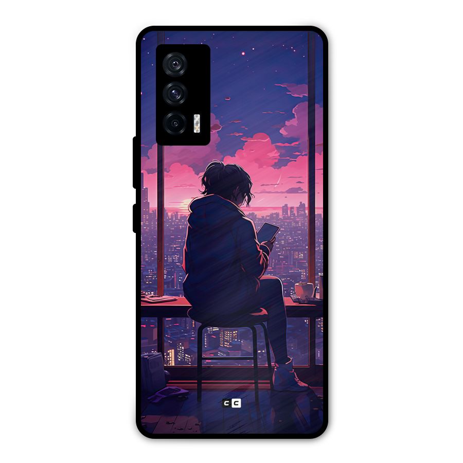 Alone Anime Metal Back Case for iQOO 7 5G
