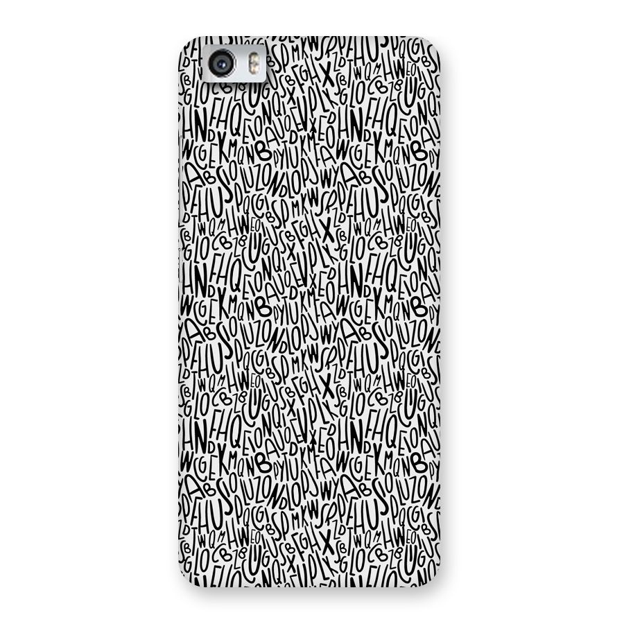 Alphabet Seamless Abstract Back Case for Xiaomi Redmi Mi5