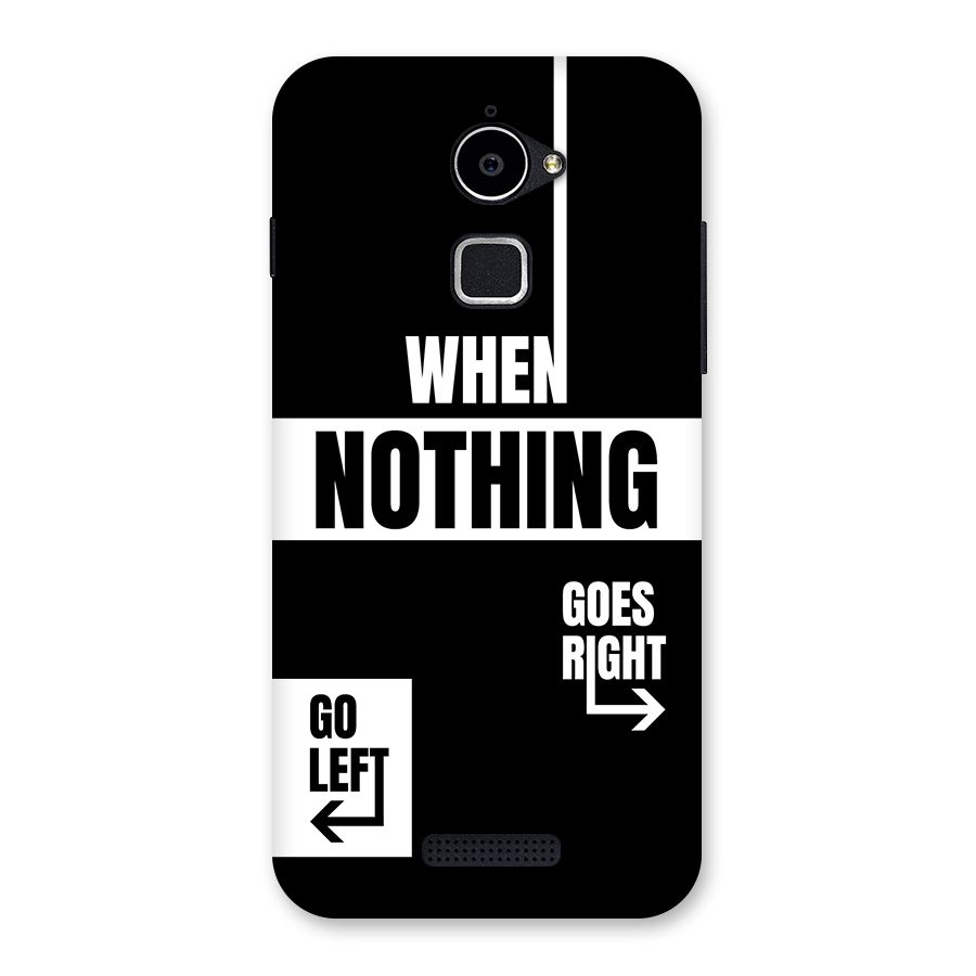 Alternate Plan Back Case for Coolpad Note 3 Lite