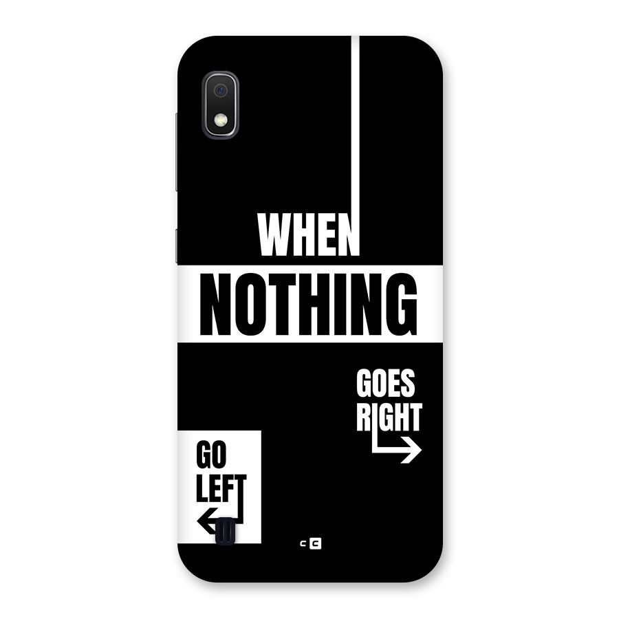 Alternate Plan Back Case for Galaxy A10