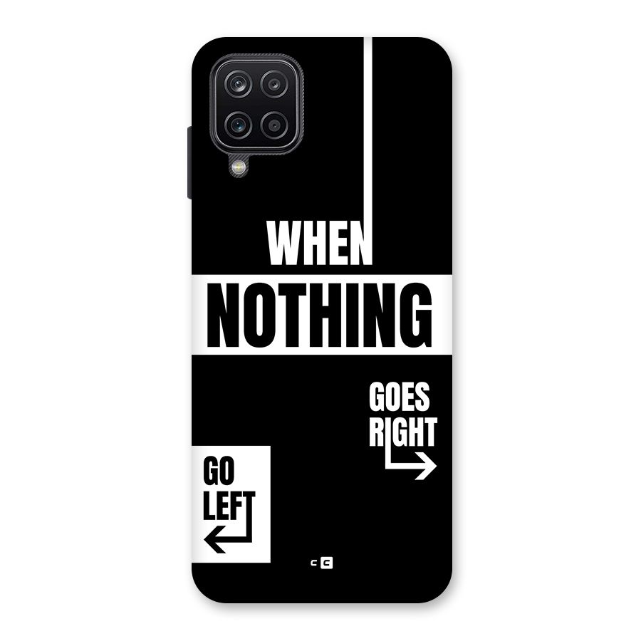 Alternate Plan Back Case for Galaxy A12