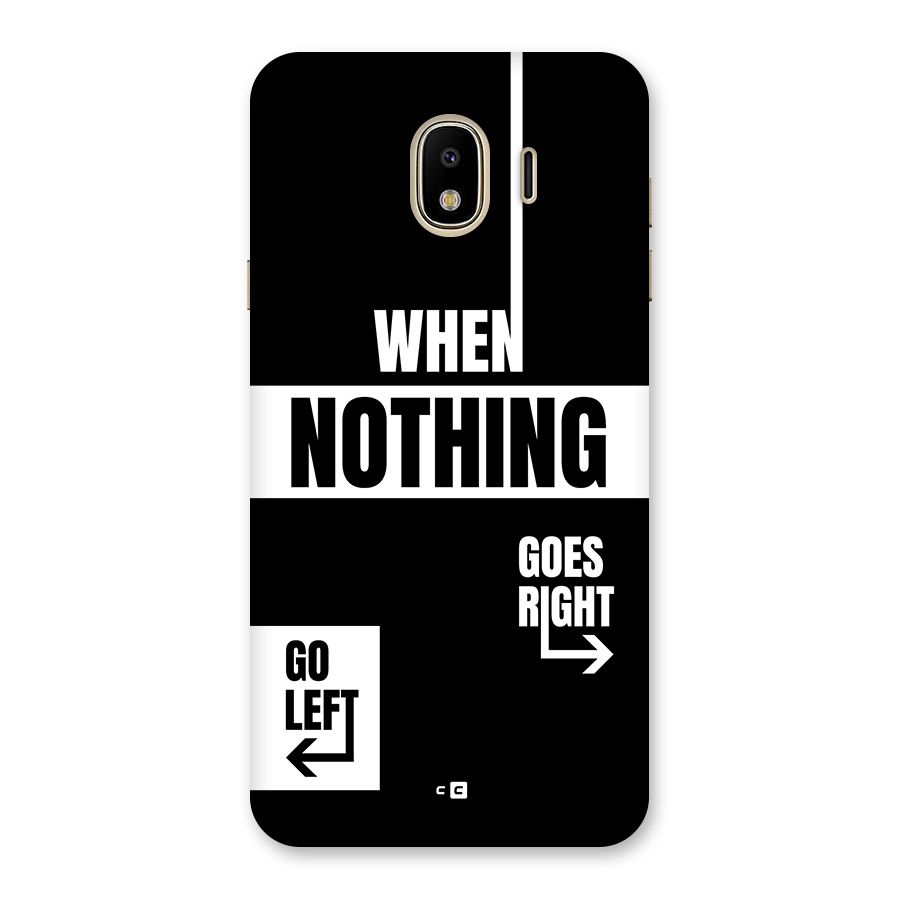 Alternate Plan Back Case for Galaxy J4