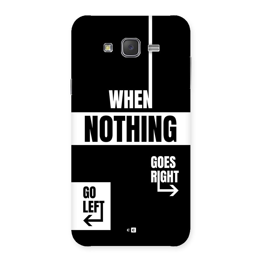 Alternate Plan Back Case for Galaxy J7