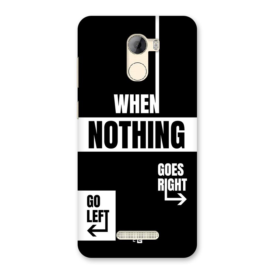 Alternate Plan Back Case for Gionee A1 LIte