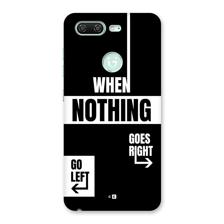 Alternate Plan Back Case for Gionee S10