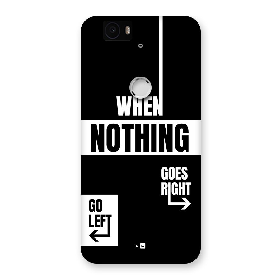 Alternate Plan Back Case for Google Nexus 6P