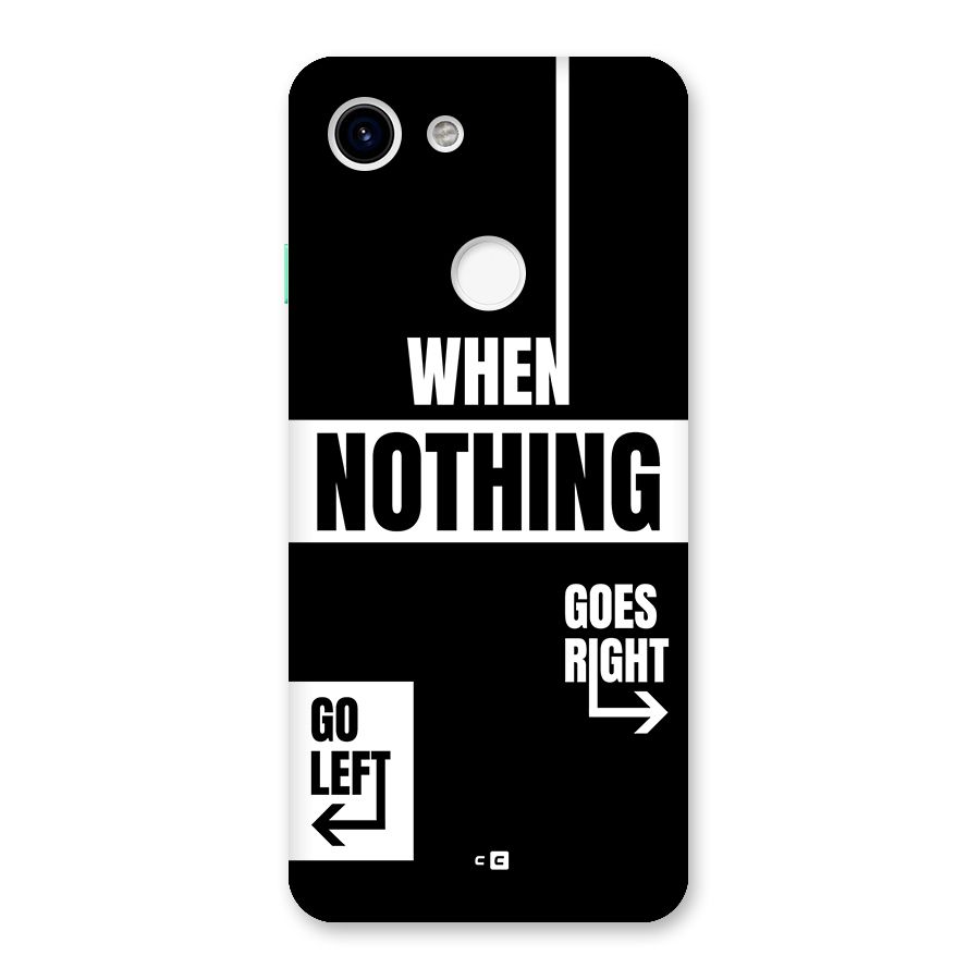 Alternate Plan Back Case for Google Pixel 3