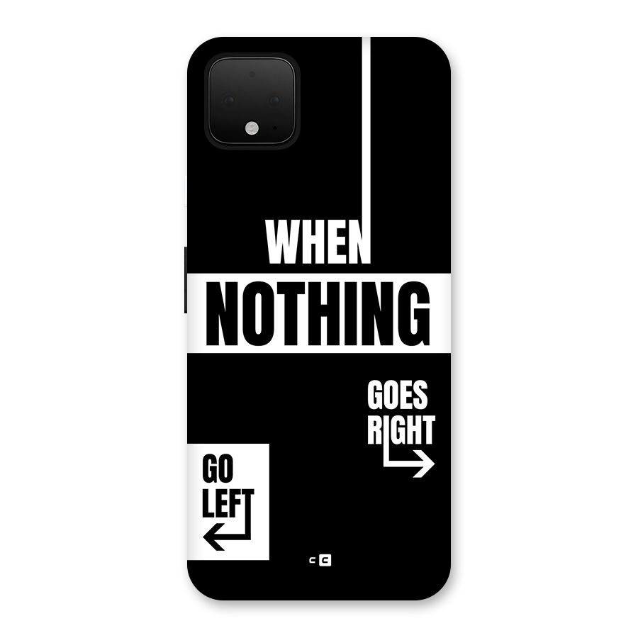 Alternate Plan Back Case for Google Pixel 4 XL