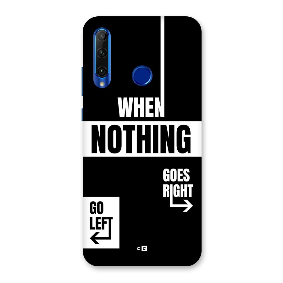 Alternate Plan Back Case for Honor 20i