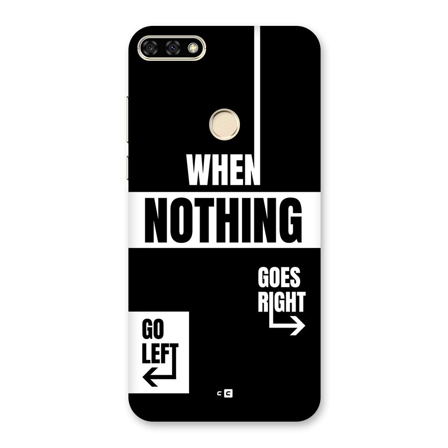 Alternate Plan Back Case for Honor 7A