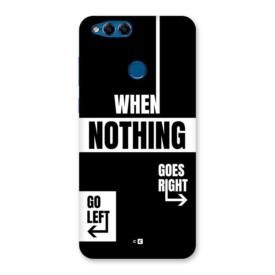Alternate Plan Back Case for Honor 7X