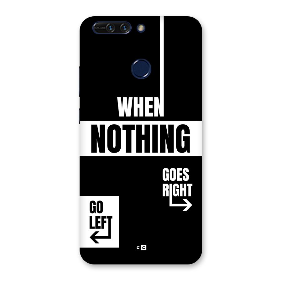Alternate Plan Back Case for Honor 8 Pro
