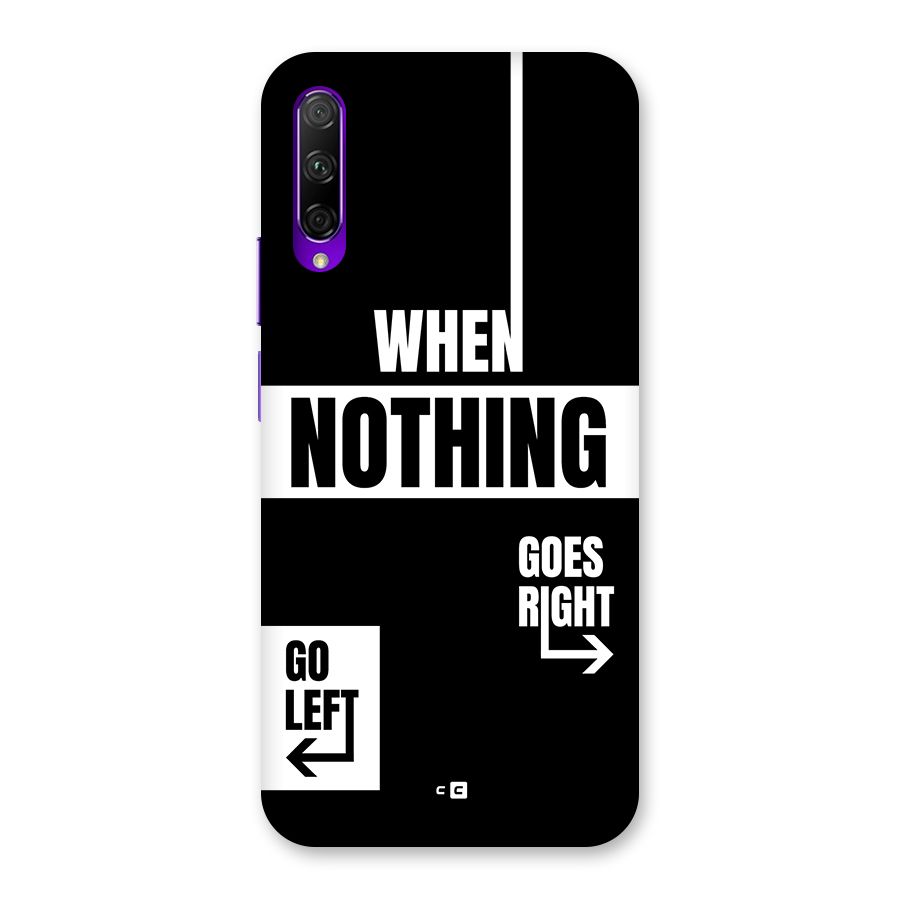 Alternate Plan Back Case for Honor 9X Pro
