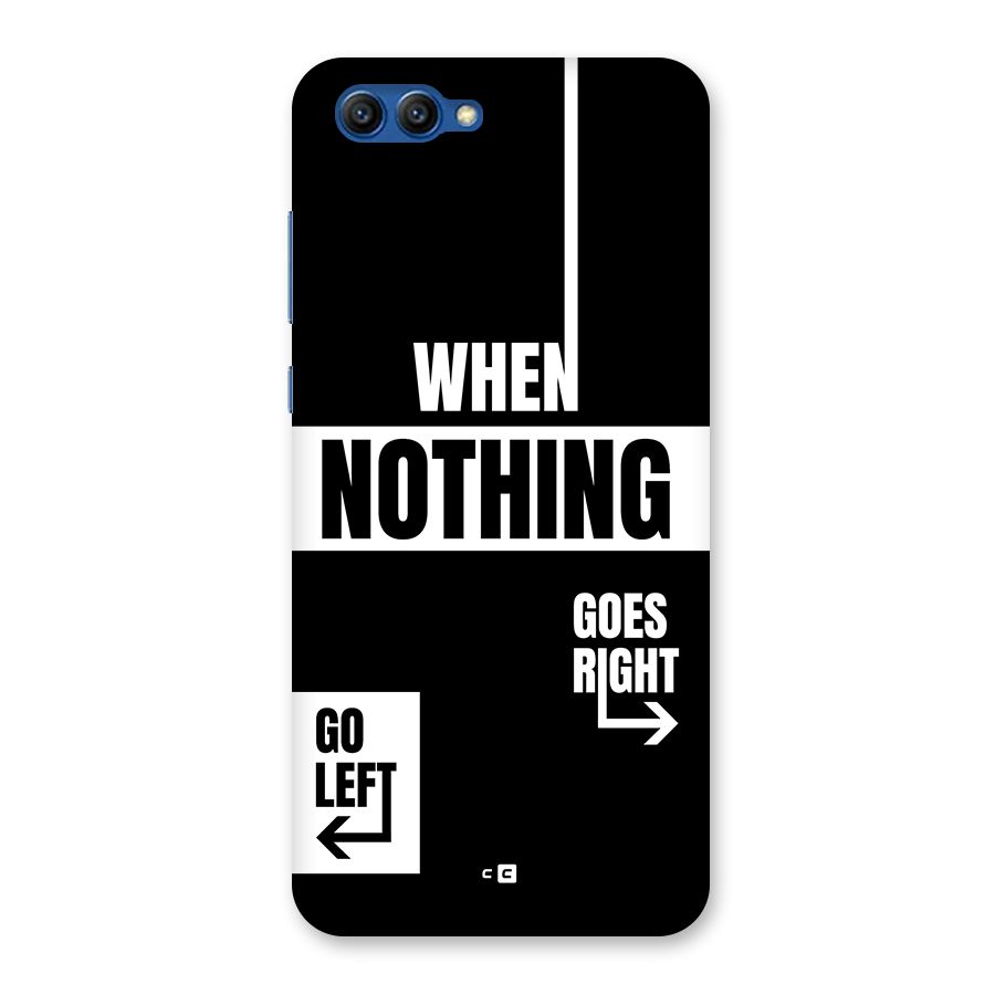 Alternate Plan Back Case for Honor View 10