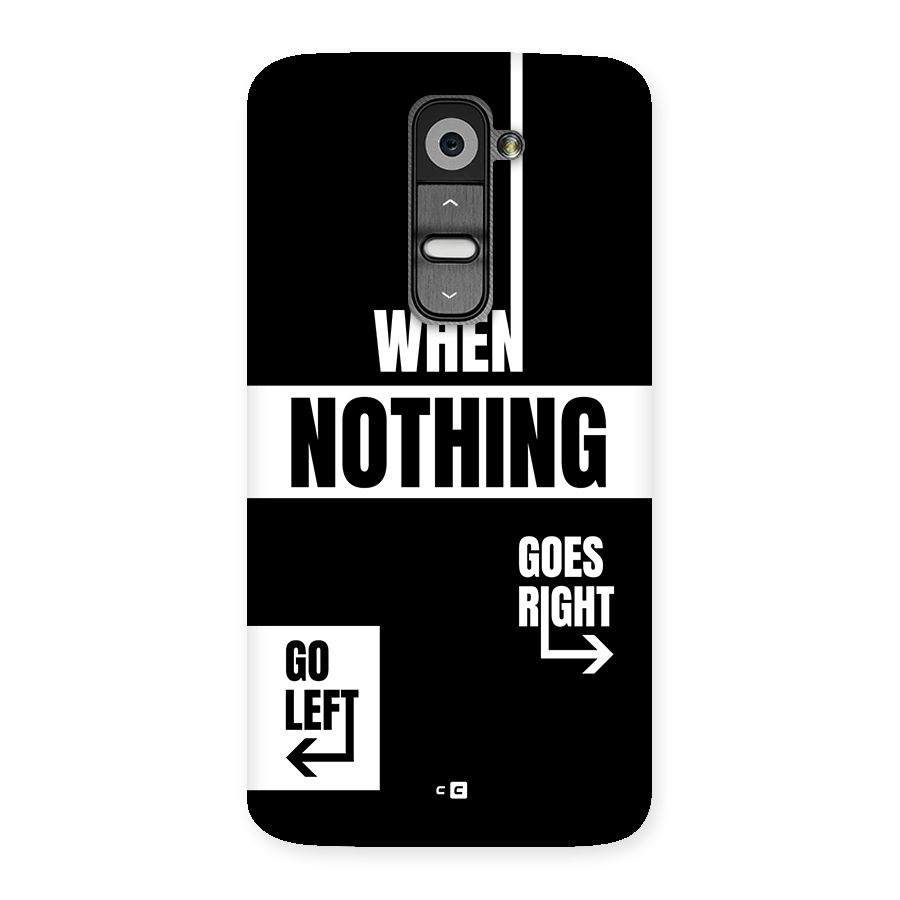Alternate Plan Back Case for LG G2
