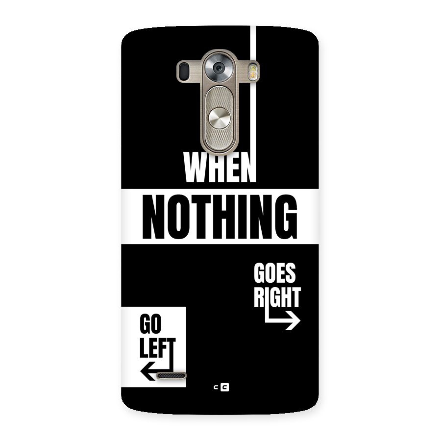Alternate Plan Back Case for LG G3