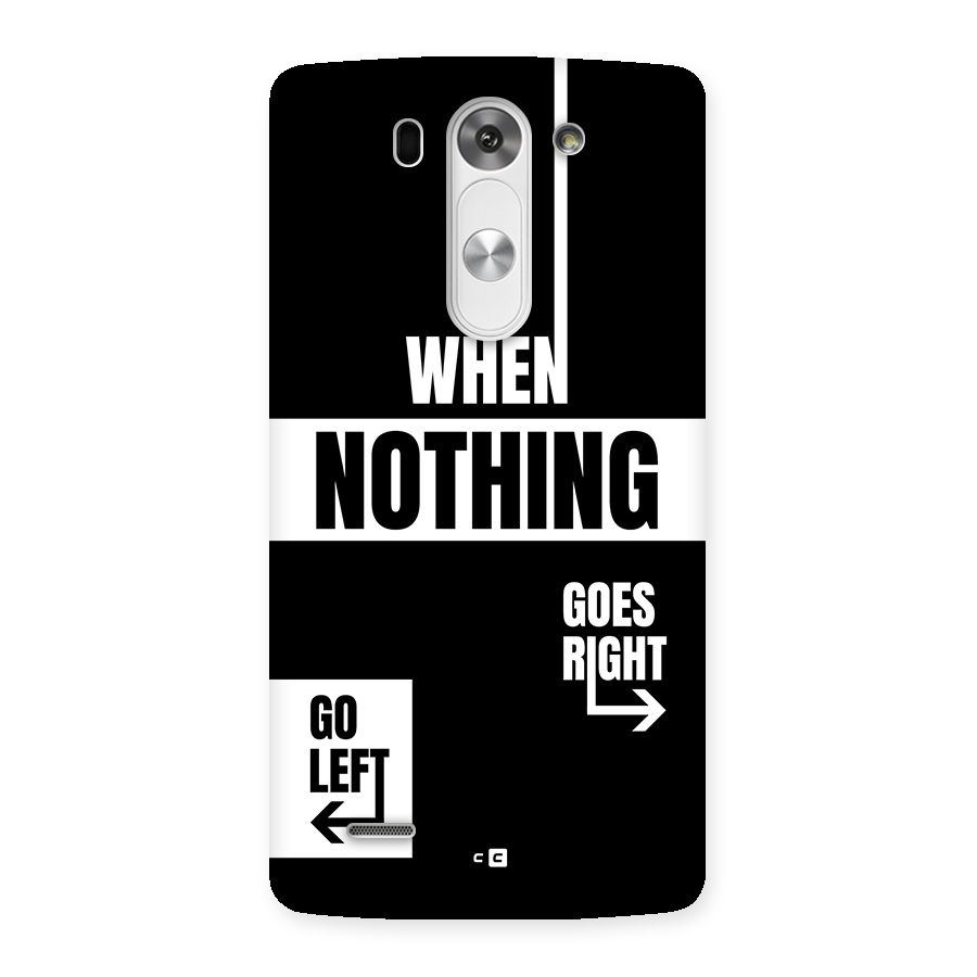 Alternate Plan Back Case for LG G3 Beat