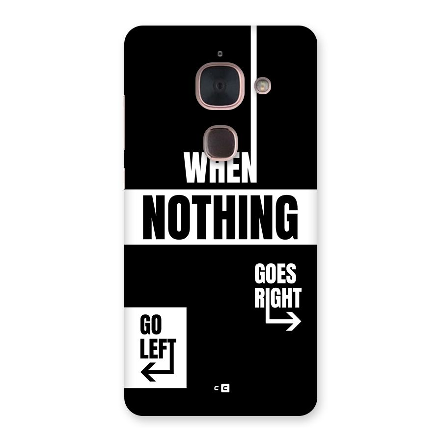 Alternate Plan Back Case for Le Max 2