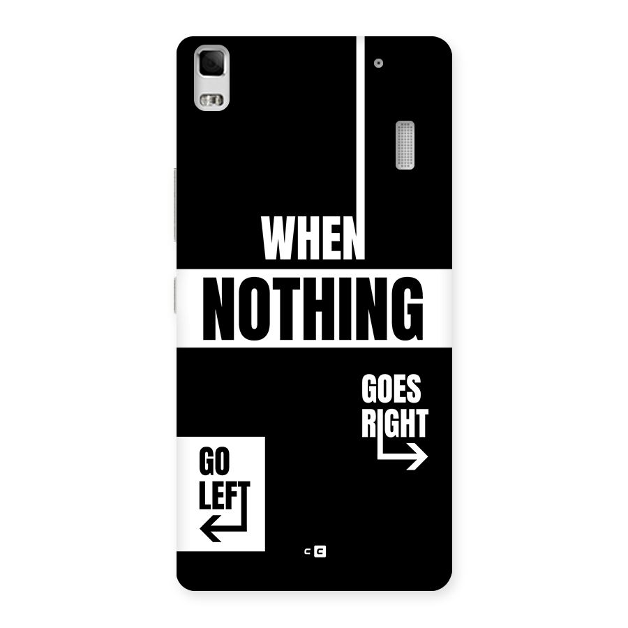 Alternate Plan Back Case for Lenovo K3 Note