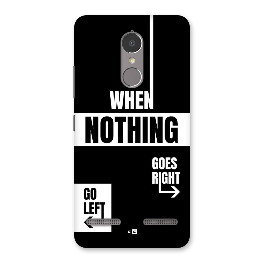 Alternate Plan Back Case for Lenovo K6