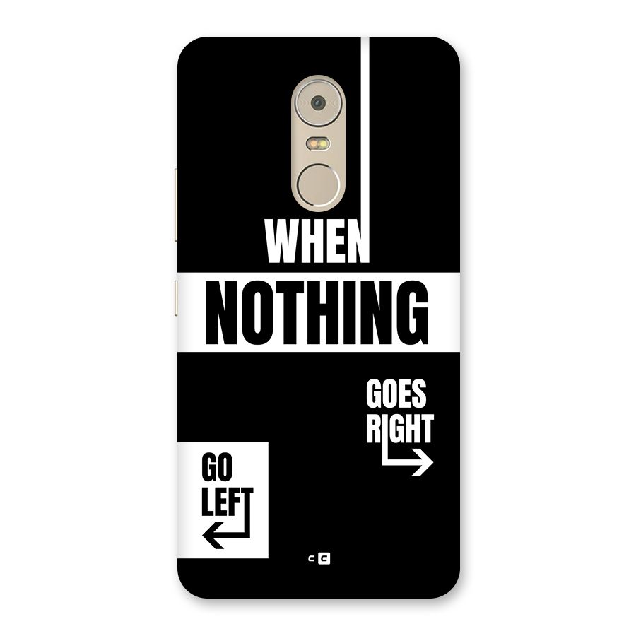 Alternate Plan Back Case for Lenovo K6 Note