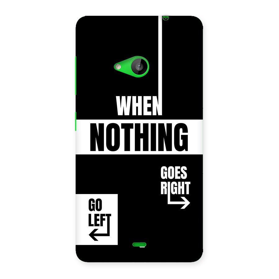 Alternate Plan Back Case for Lumia 535