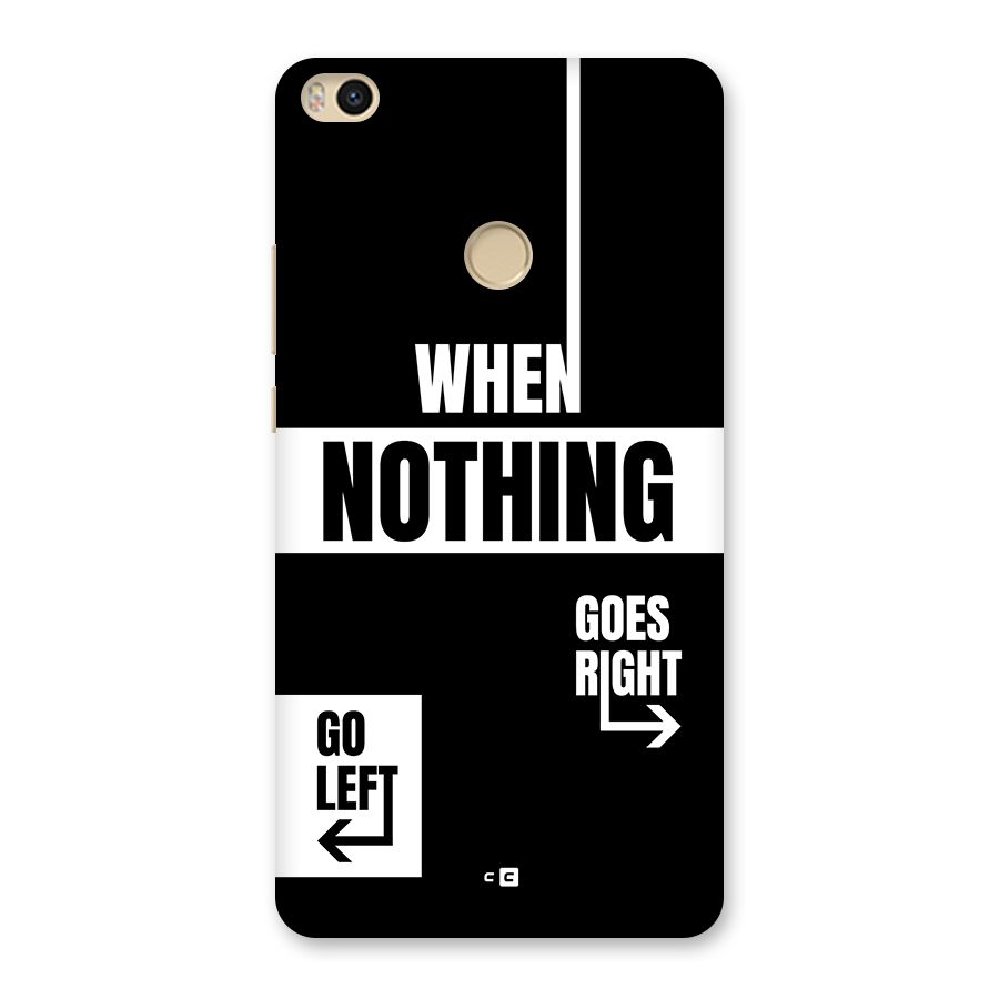 Alternate Plan Back Case for Mi Max 2
