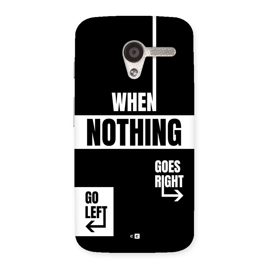 Alternate Plan Back Case for Moto X