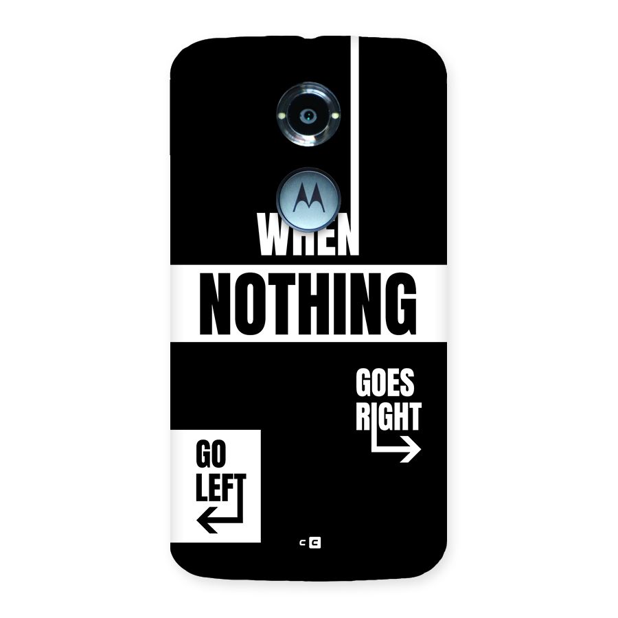 Alternate Plan Back Case for Moto X2