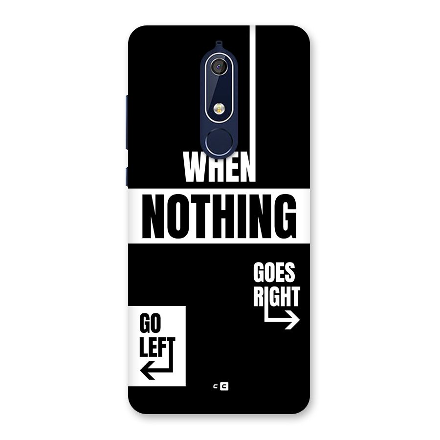 Alternate Plan Back Case for Nokia 5.1