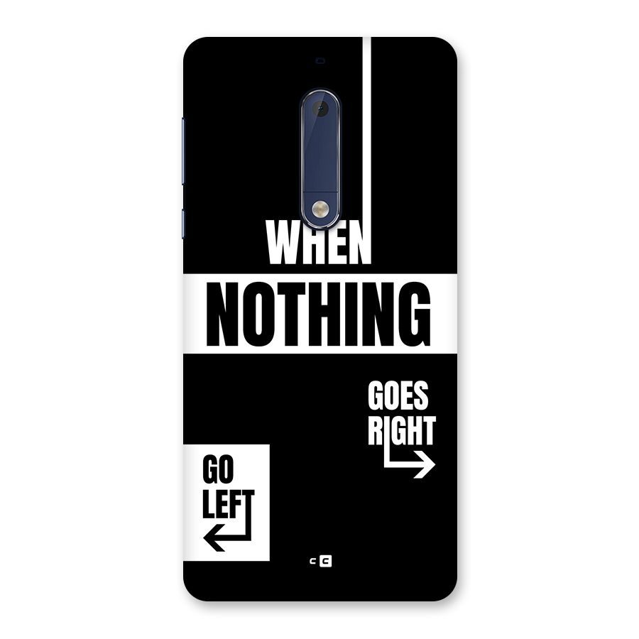 Alternate Plan Back Case for Nokia 5