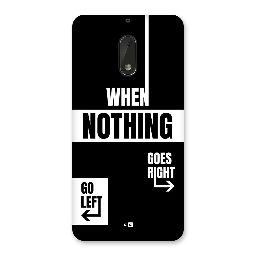 Alternate Plan Back Case for Nokia 6