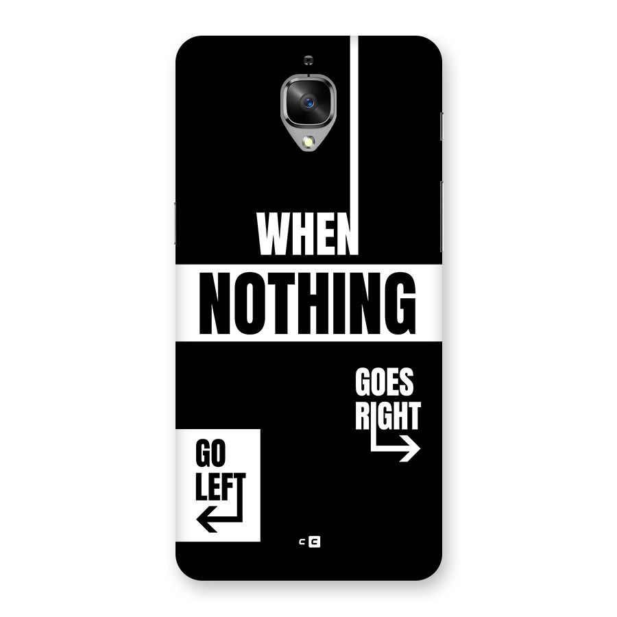 Alternate Plan Back Case for OnePlus 3