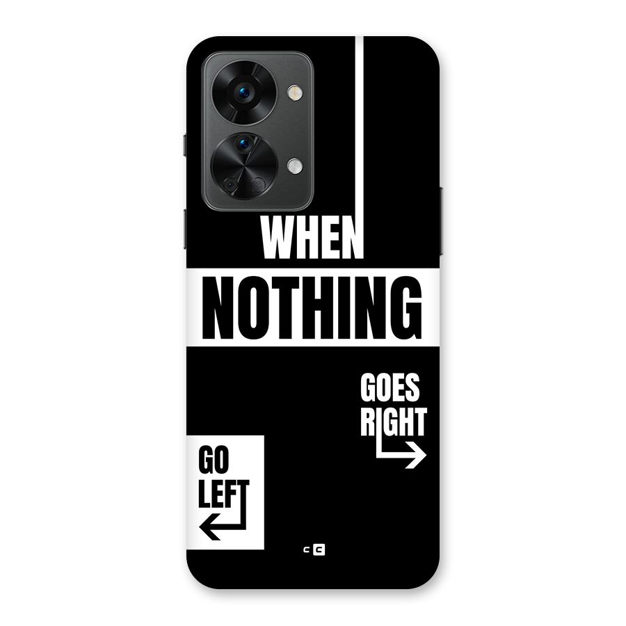 Alternate Plan Back Case for OnePlus Nord 2T