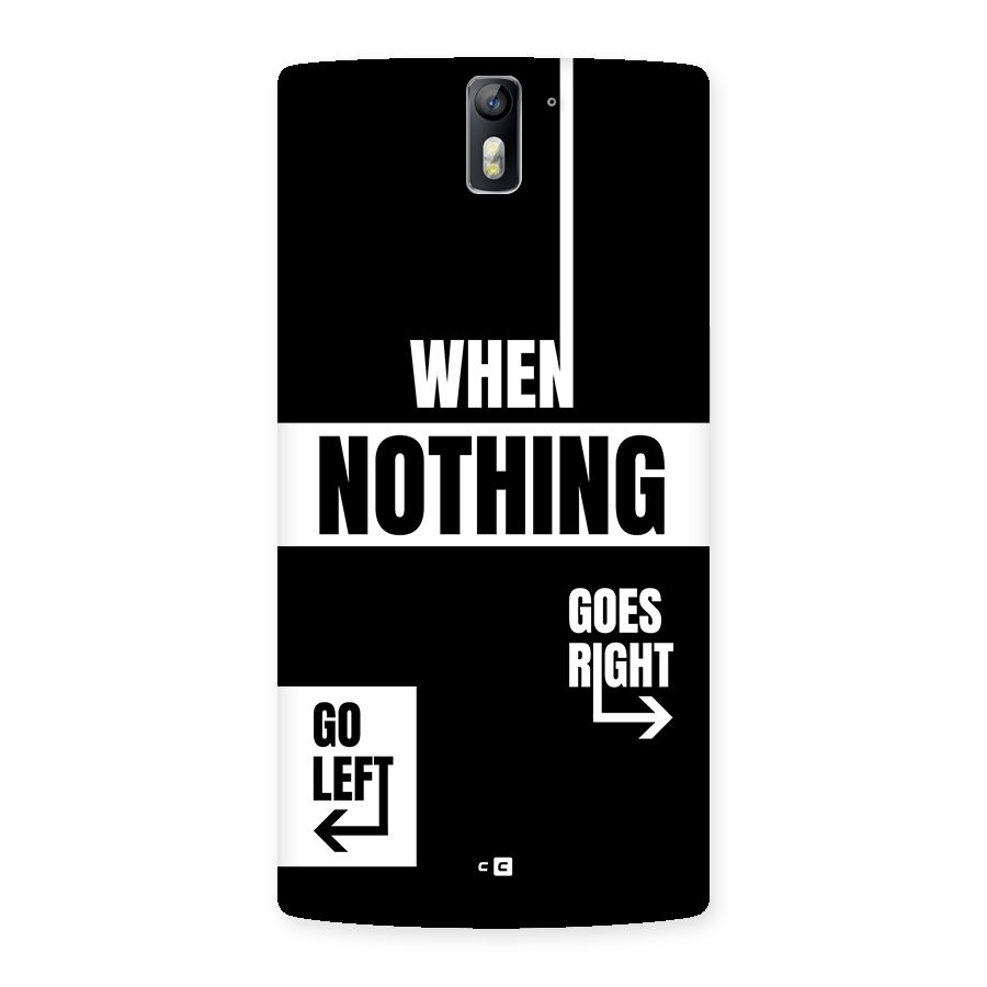 Alternate Plan Back Case for OnePlus One