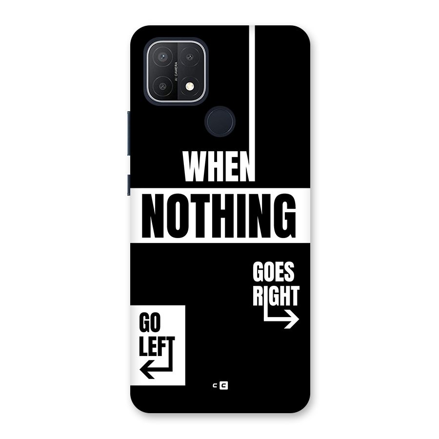 Alternate Plan Back Case for Oppo A15