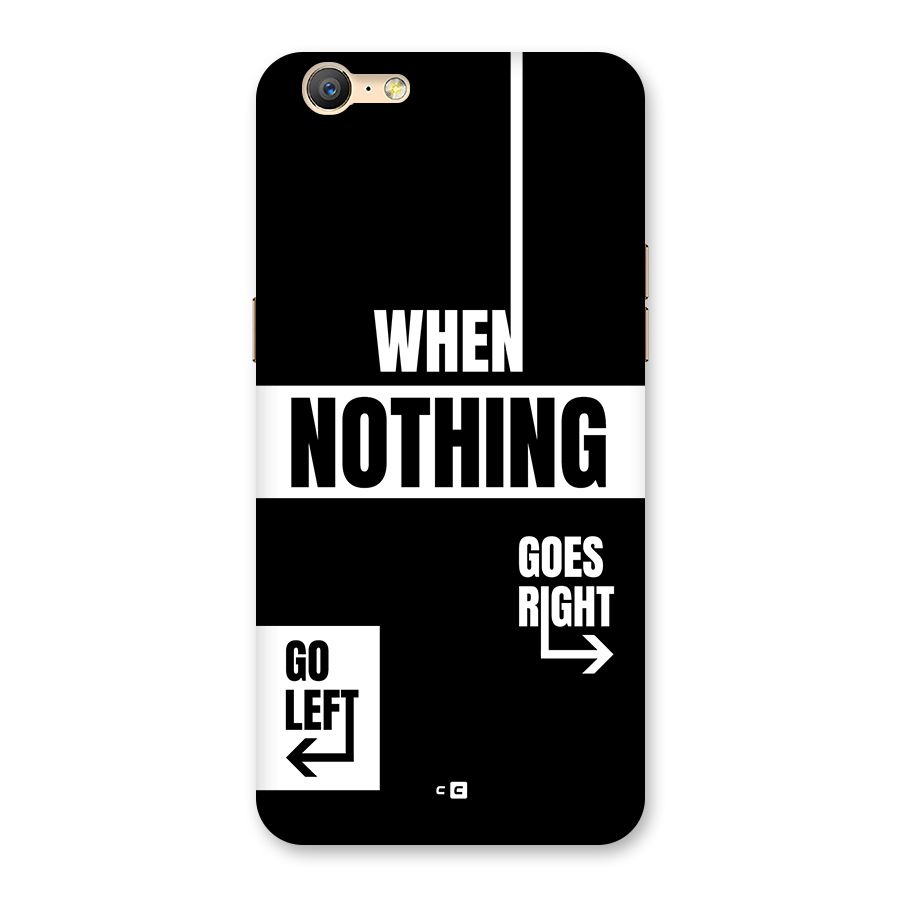 Alternate Plan Back Case for Oppo A39