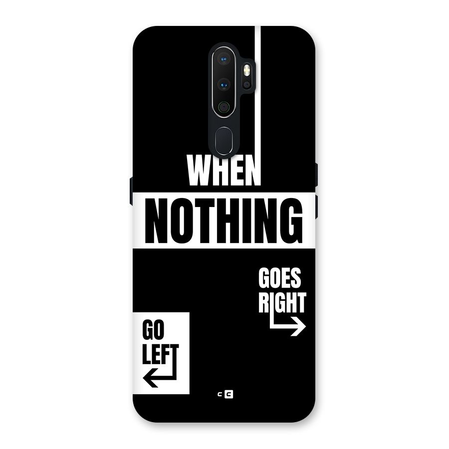Alternate Plan Back Case for Oppo A5 (2020)