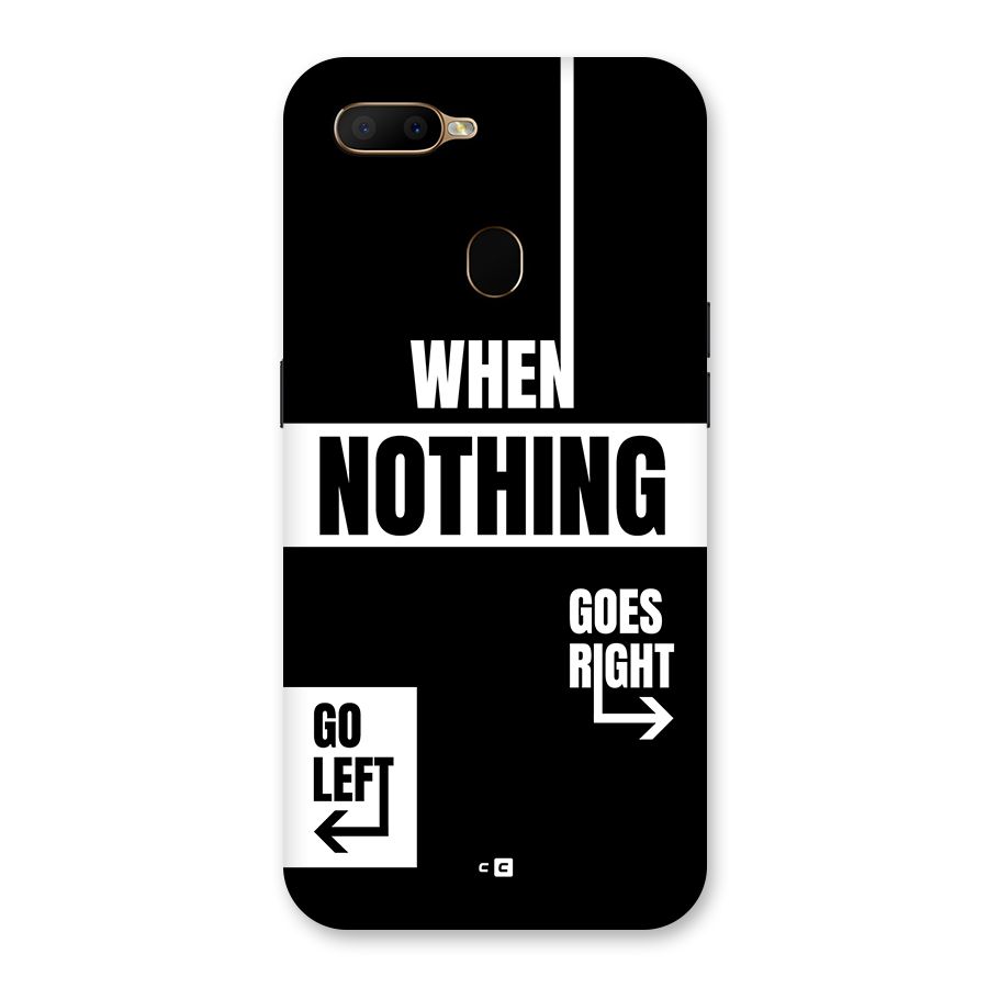 Alternate Plan Back Case for Oppo A5s