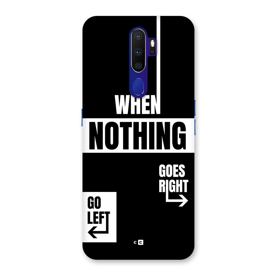 Alternate Plan Back Case for Oppo A9 (2020)