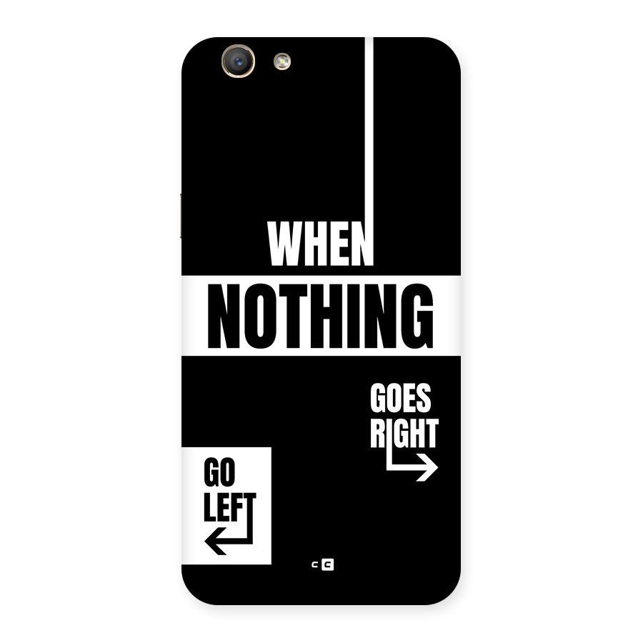 Alternate Plan Back Case for Oppo F1s