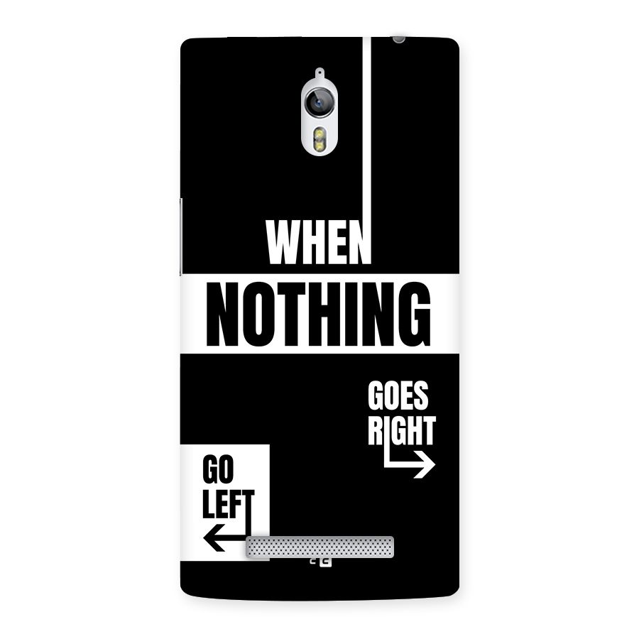 Alternate Plan Back Case for Oppo Find 7
