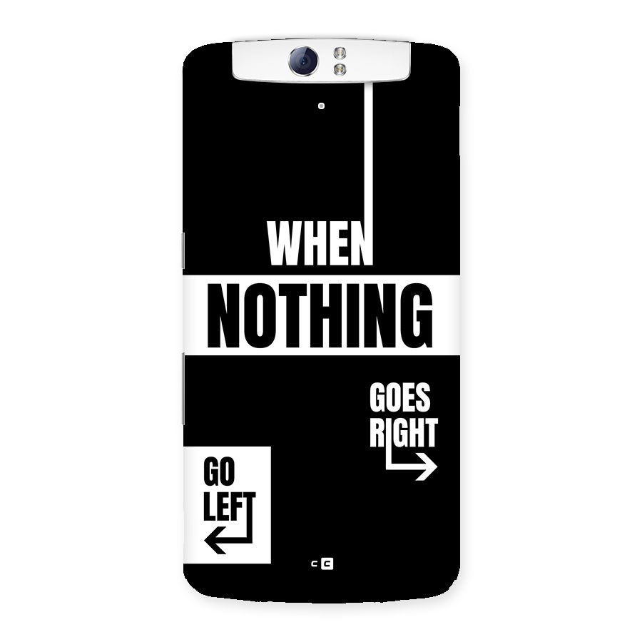 Alternate Plan Back Case for Oppo N1